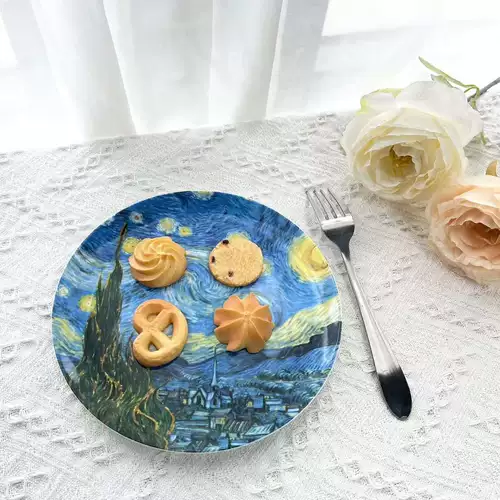 Van Gogh Art Experience Hall в продаже костяных фарфоровых тарелок.