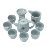 Чай, чашка, комплект, глина, чайный сервиз, заварочный чайник, простой и элегантный дизайн