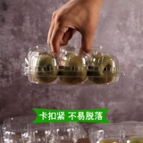 Одноразовая прозрачная упаковочная коробка Kiwi Kiwi Fruit Box Fruit Fruit Box Lemon Mango Ароматная груша бесплатная доставка