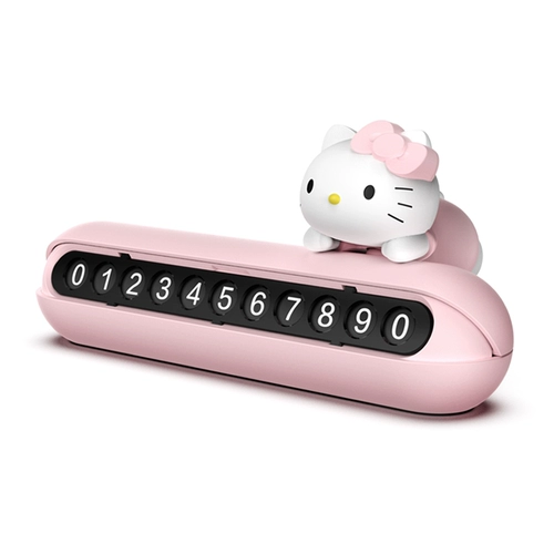 Hello kitty, парковочная стойка, электромобиль, трехмерный телефон для автомобиля, в 3d формате