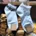 E4 kikiyasocks Hàn Quốc đích thực Dongdaemun mua ren cotton ngắn ống cotton nữ bốn mùa hè Vớ bông