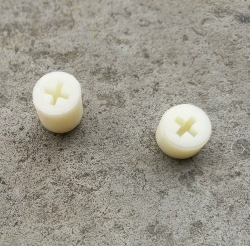 Машинный рисовый винт пластиковой машины рис без головы плотный винт M10*7 M10*10x1.0 мелкие зубы