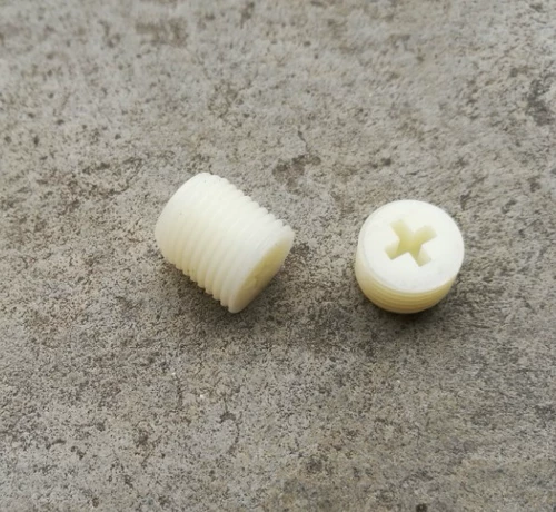 Машинный рисовый винт пластиковой машины рис без головы плотный винт M10*7 M10*10x1.0 мелкие зубы