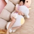 Dễ thương siêu nhỏ thỏ trắng dễ thương đồ chơi búp bê giường búp bê cô gái gối để đi cùng bạn ngủ búp bê búp bê lớn - Đồ chơi mềm Đồ chơi mềm