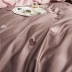 Cô gái Hàn Quốc 60 satin dài bông chủ yếu cotton bốn mảnh bông tình yêu chăn bông xù 1,8 m giường - Bộ đồ giường bốn mảnh