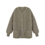 Покажите Amiu Teng Yujia [3 Color Qifeng Cardigan] Тяжелые рабочие лошади, рукава фонаря непобедимы и худые!