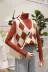 Mùa thu và mùa đông khí chất lông thỏ đan áo vest nữ phiên bản Hàn Quốc 2018 mới thả lỏng cổ áo retro có cổ chữ V váy đầm đẹp Áo vest