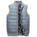 Mùa thu và mùa đông nam cotton vest áo len áo len vest len ​​cộng với nhung dày rộng kích thước lớn ấm áp vest vest nam cao cấp Dệt kim Vest