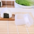 Nhật Bản nhập khẩu cơm tam giác SANADA hộp cơm trưa Sushi thực phẩm Nhật Bản dụng cụ DIY - Tự làm khuôn nướng