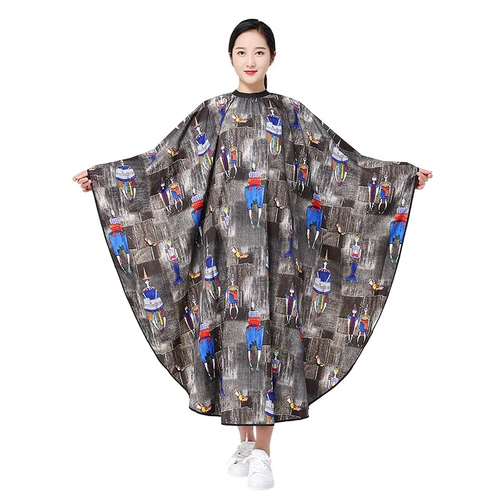 Элитная модная накидка для стрижки волос, парикмахерский фартук, популярно в интернете