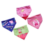 Pet Big Dog Pogic Triangle вода слюни, слюнирующие слюни, золотой раствор Rhararabrador средний большой собачий забор