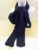 Tạp chí vivi Nhật Bản mô hình màu xanh siêu dài mùa thu và mùa đông len đan khăn ấm cổ cô gái - Khăn quàng cổ / khăn quàng cổ