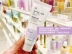 Hua Yu The Face Shop Cute Girl Plant Isolation Cream Makeup Milk Purple Green Korea
