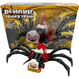 Поезд, игрушка, трансформер, конструктор, паук, монстрик