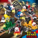 Поезд, игрушка, трансформер, конструктор, паук, монстрик