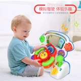 Универсальный детский руль, электрическая реалистичная легкая музыкальная игрушка подходит для мужчин и женщин, раннее развитие