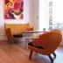 Thiết kế nội thất Bắc Âu giải trí ghế vải hiện đại tối giản sofa vải kết hợp căn hộ nhỏ phòng khách trang trí - Đồ nội thất thiết kế