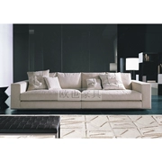 Milan thiết kế nội thất ba chỗ ngồi sofa kết hợp căn hộ nhỏ đơn giản hiện đại phòng khách dress Bắc Âu sofa