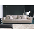 Milan thiết kế nội thất ba chỗ ngồi sofa kết hợp căn hộ nhỏ đơn giản hiện đại phòng khách dress Bắc Âu sofa Đồ nội thất thiết kế