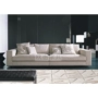 Milan thiết kế nội thất ba chỗ ngồi sofa kết hợp căn hộ nhỏ đơn giản hiện đại phòng khách dress Bắc Âu sofa ghế bố thư giãn