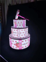 Светящаяся зарядная машина для торта