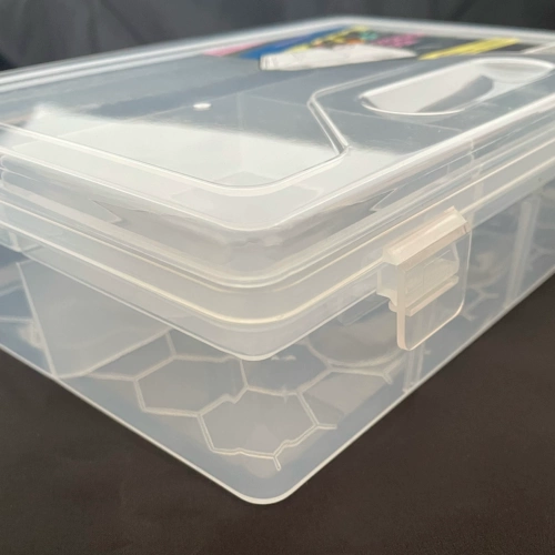 Коробка для хранения, съемная пластиковая коробка для косметики, резинка