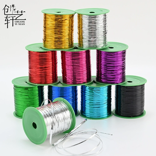 Металлические кабельные стяжки, цветочный магазин, упаковка, материал, букет