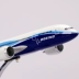 Tĩnh mô phỏng Boeing 787-8 nguyên mẫu máy bay mô hình máy bay chở khách trang trí trong nhà 43 cm món quà lưu niệm