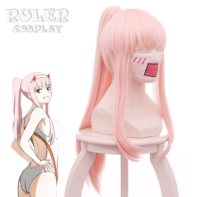 taobao agent Lord Darling in the Franxx National Team 02 Swimsuit Pink ponytail cos wig fake hair