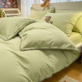 Хлопковый комплект, брендовый пододеяльник, хлопковая простыня, 4 предмета, 3 предмета