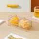 Erge Glass+Globar Gold рама (прозрачная крышка)