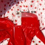 Недавно носят британские конфеты -окрашенные плащи питомцы, одежда для собак