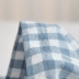 Khăn trải giường một mảnh của Nhật Bản Khăn trải giường bằng vải cotton nguyên chất Khăn trải giường đơn kẻ sọc đơn giản kẻ sọc không thể mua được bóng - Khăn trải giường