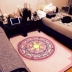 Hồng Kông Cầu Vồng Loạt Các Sakura Ma Thuật rug carpet Thẻ Sakura ký túc xá ký túc xá phòng ngủ bàn máy tính vuông thảm Thảm
