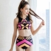 Shu Man 2018 áo tắm mới của phụ nữ bikini ba mảnh ngực nhỏ tập hợp áo tắm mỏng mảnh khảnh gợi cảm 18007 - Bộ đồ bơi hai mảnh