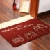 cửa hành lang lối vào thảm không trơn trượt thảm phòng tắm thấm mat lối mat mat mỏng bếp tùy chỉnh - Thảm sàn Thảm sàn