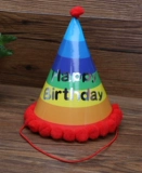 Детская радужная шапка, подарок на день рождения, наряжаться
