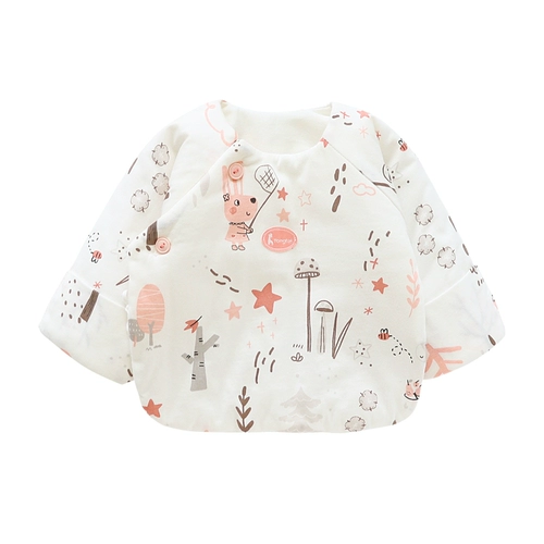 Демисезонное хлопковое стеганое детское термобелье для новорожденных, увеличенная толщина, 3 мес.