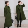 [Vải rồng và phượng chất lượng tốt] Thu đông 2019 thời trang mới Áo khoác len nữ nữ Hàn Quốc - Áo Hàn Quốc áo dạ dài nữ đẹp