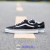 Vans OLD SKOOL màu đen và trắng vải tinh khiết cổ điển cắt thấp giày thông thường giày nam và nữ VN000ZDF1WX - Plimsolls giay the thao nam Plimsolls