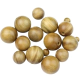 Четки из круглых бусин из сандалового дерева, бусины, украшение-шарик, браслет из бисера ручной работы, аксессуары