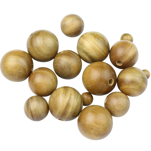 Четки из круглых бусин из сандалового дерева, бусины, украшение-шарик, браслет из бисера ручной работы, аксессуары