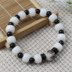 White Bodhi Root Bracelet Đơn nhẫn mật độ cao Hạt thô White Jade Bodhi Bead Bracelet Nam và nữ Người yêu Quà tặng vòng tay cặp Vòng đeo tay Clasp