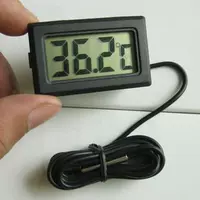 Встроенный электронный термометр, аквариум домашнего использования, цифровой дисплей