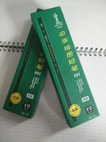 Деревянный карандаш, зеленая упаковка