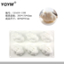 YQYM Yiqiang Yiming Pháp DIY đám mây stereo mousse khuôn Bong bóng hình xà phòng làm bằng tay silicone khuôn làm kem que Tự làm khuôn nướng