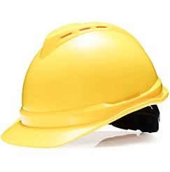 Mũ bảo hộ công trường xây dựng thoáng khí, Mũ bảo hộ xây dựng chống va đập chắc chắc mũ bảo hộ gắn kính hàn 