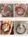 [Cửa hàng mười một tuổi đã bán hơn 8.000 chiếc] Vòng đeo tay tourmaline khoáng sản Brazil may mắn Wangfu - Vòng đeo tay Clasp