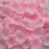 100 толстая высокая с высокая частью шелковая ткань декоративная лепестка моделирование розовых лепестков спрыскивать цветочный свадебный световой порошок