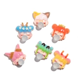 Мультяшный кремовый чехол для телефона, набор материалов ручной работы, барсетка, аксессуар для волос, «сделай сам»